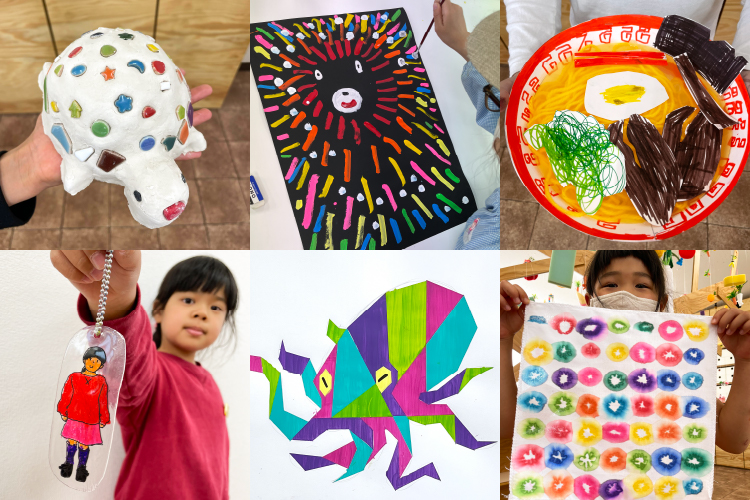 子どもたちと作品