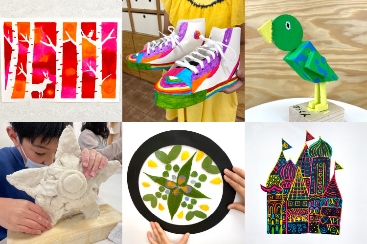 子どもたちと作品