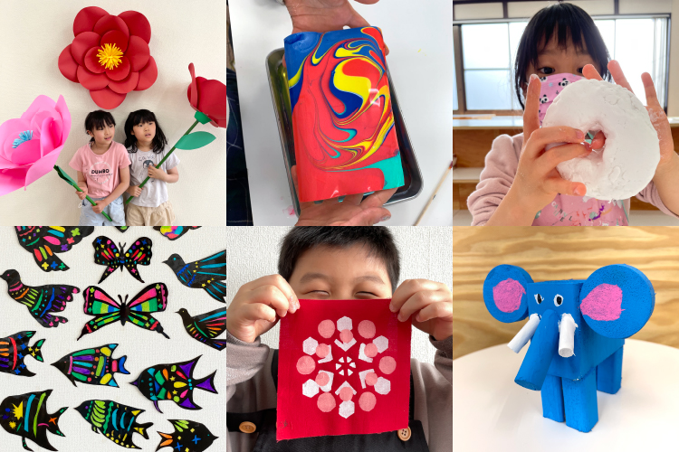 子どもたちと作品