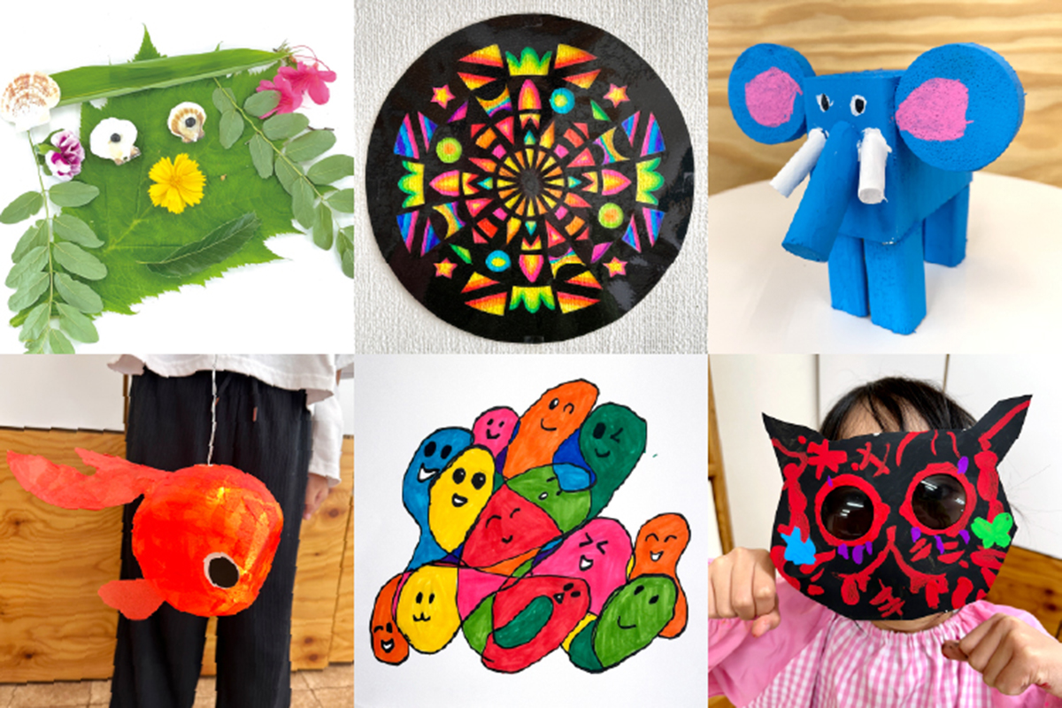 子どもたちと作品