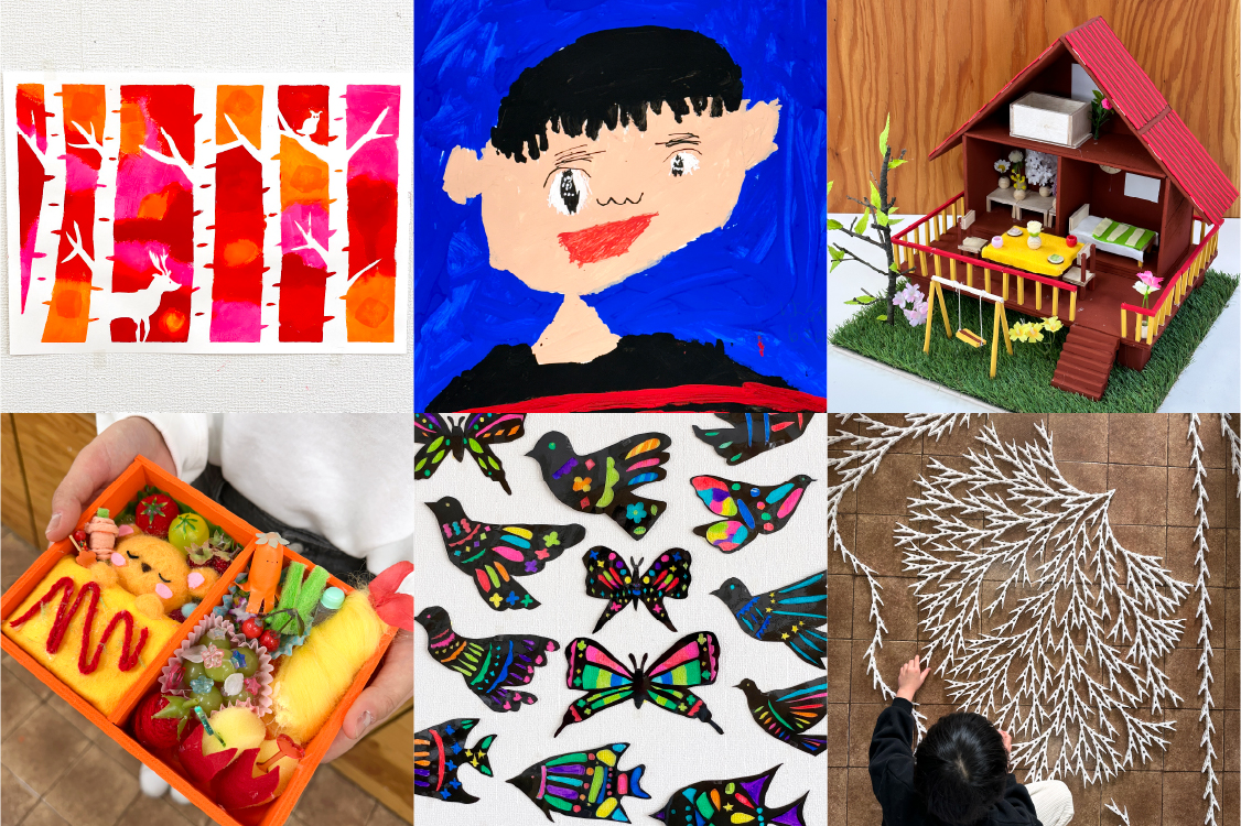 子どもたちと作品